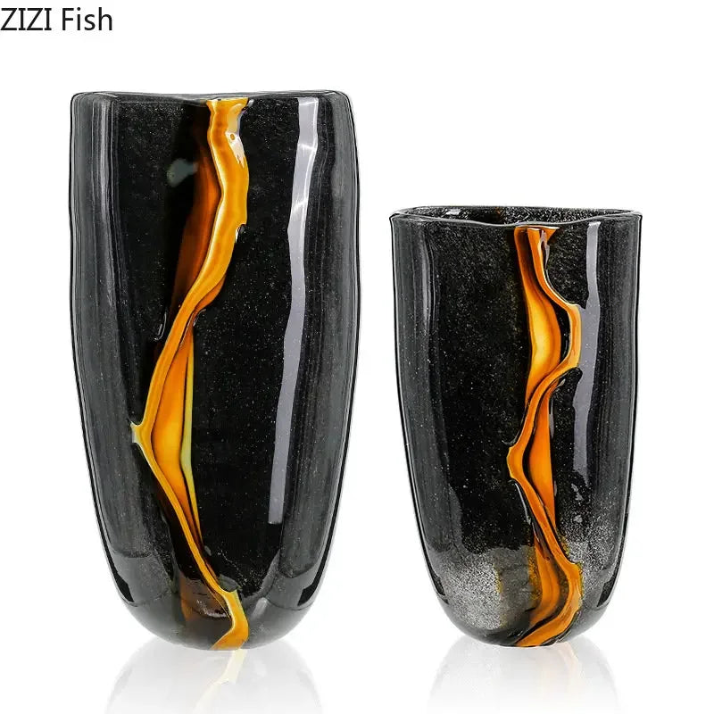 Afralia™ Glass Vase Hydroponics Desk Decoration Modern Home Decor