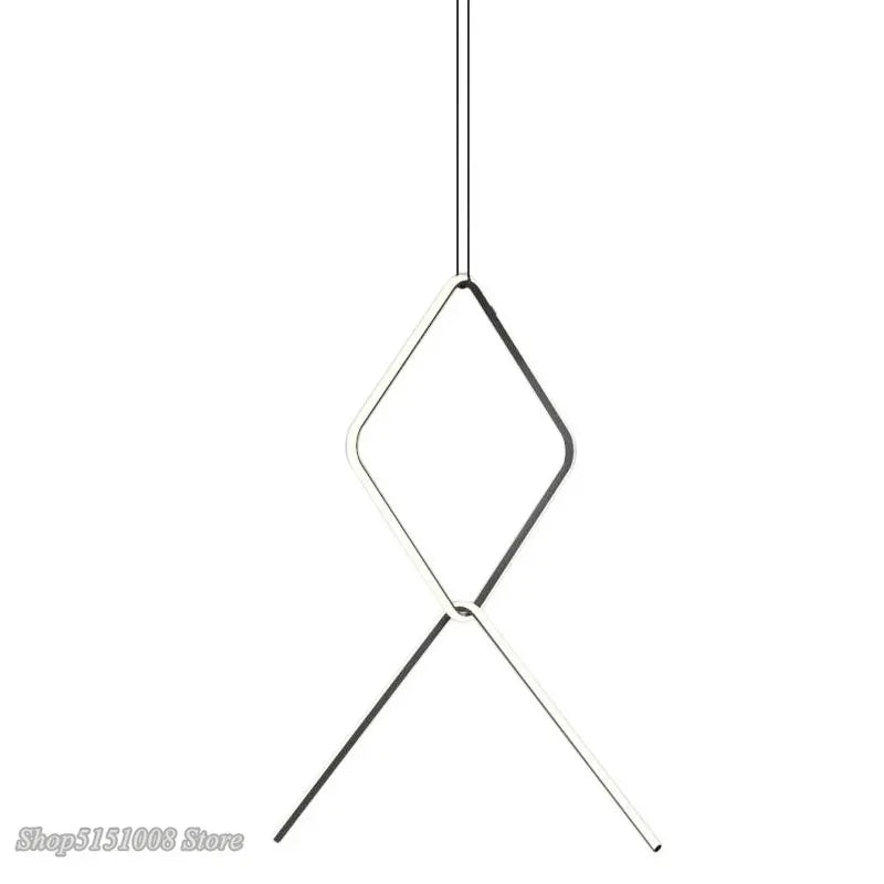 Afralia™ Nordic Geometric Pendant Lights - Modern Unique Designer Hanging Lamps
