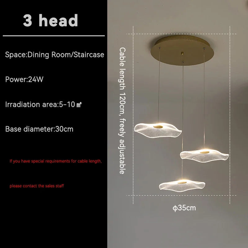 Afralia™ Revolving Stair Chandelier: Modern Luxury for Living Room and Lobby