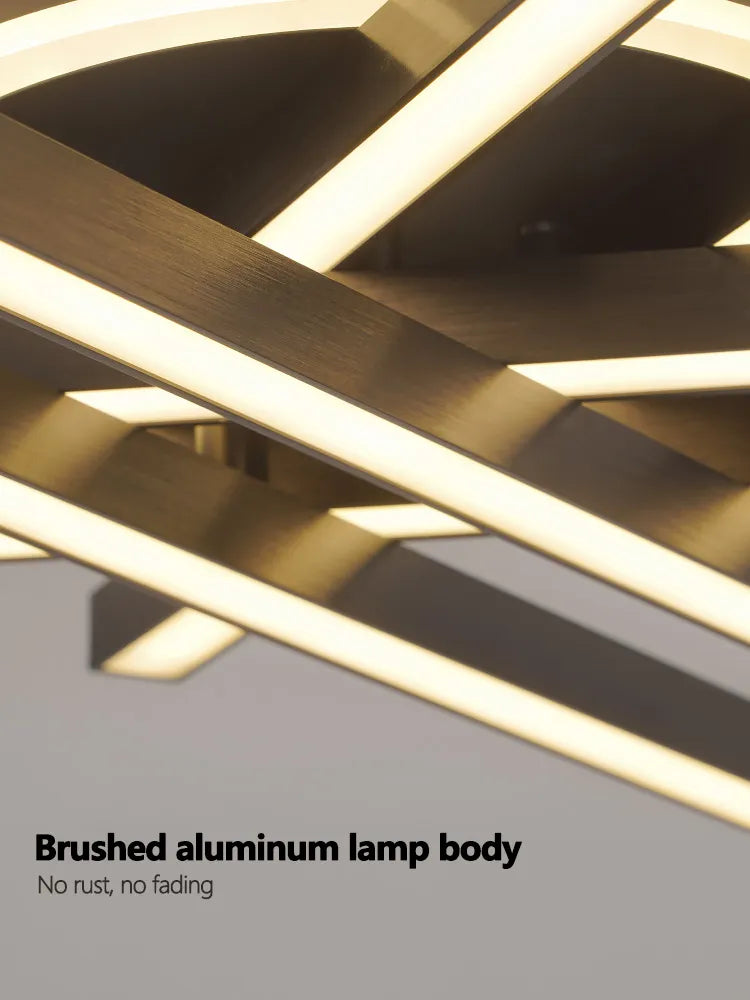 Nordic Modern LED Ceiling Lamp - Stylish Lighting Fixture for Living Room, Dining Room, Bedroom