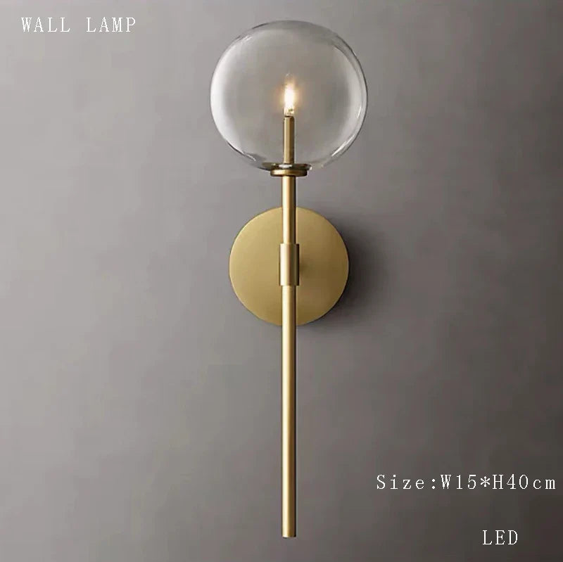 Afralia™ Round Ball Pendant Light Modern Nordic Minimalist Living Room Decor