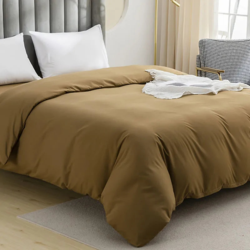 Afralia™ Brushed Duvet Cover Set | Soft Skin-Friendly Bedding | Full Queen King Twin Sizes