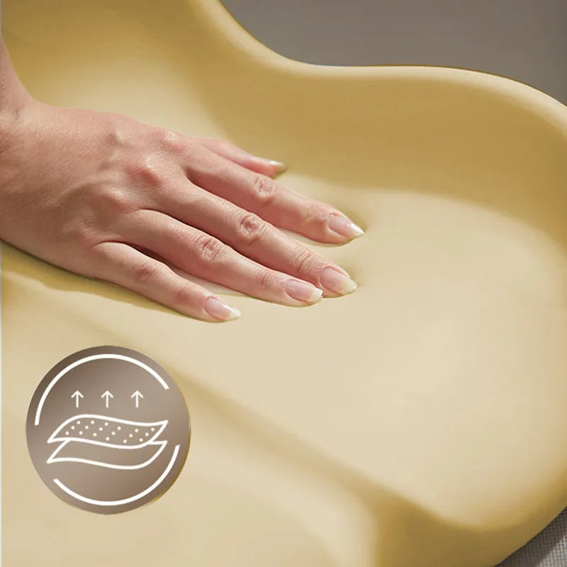 Afralia™ Memory Foam Seat Cushion for Long Sitting Hip Lifting & Spinal Support