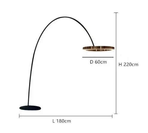 Nordic LED Fishing Floor Lamp by Afralia™: Elegant Lighting for Home, Hotel & Villa