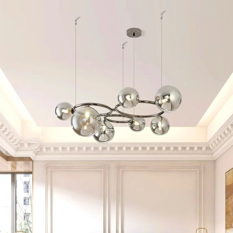 Afralia™ LED Pendant Chandelier for Stylish Indoor Room Decor