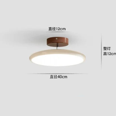 Afralia™ Dimmable Nordic Ceiling Lamp Downlight for Living Room Bedroom