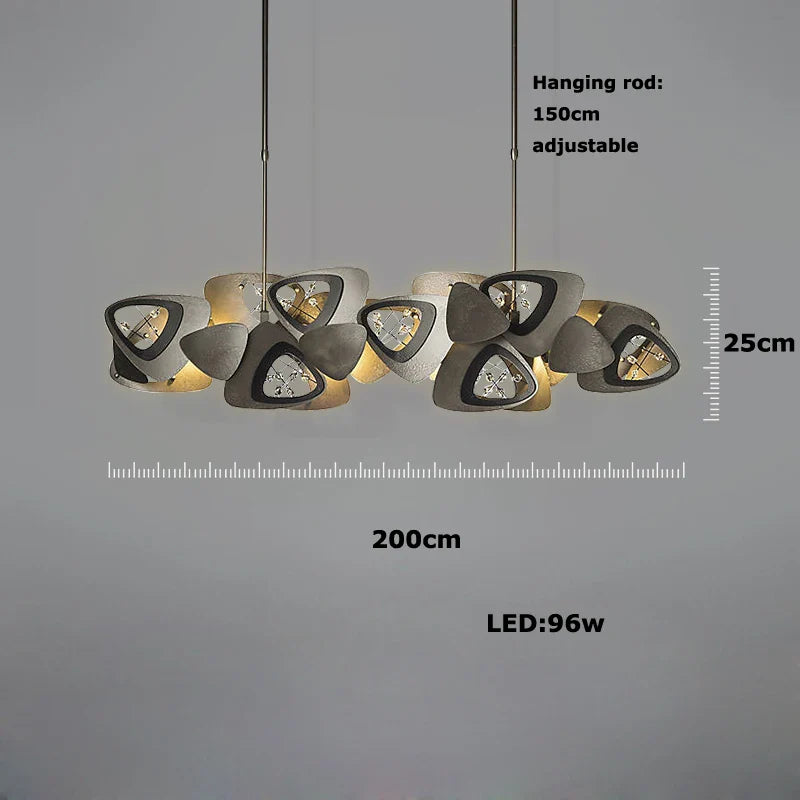 Afralia™ LED Crystal Chandelier for Dinning Living Room