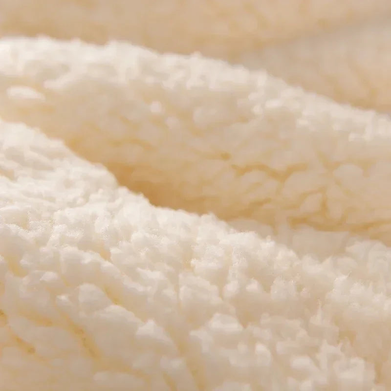 Afralia™ Plush Milk Fleece Blanket: Super Thick & Cozy Winter Comforter