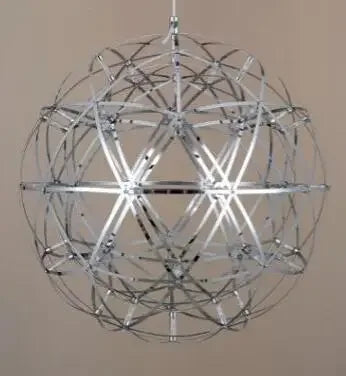 Afralia™ Star Spark Chandelier: Creative Fireworks Pendant Lamp for Hotel Lobby Staircase