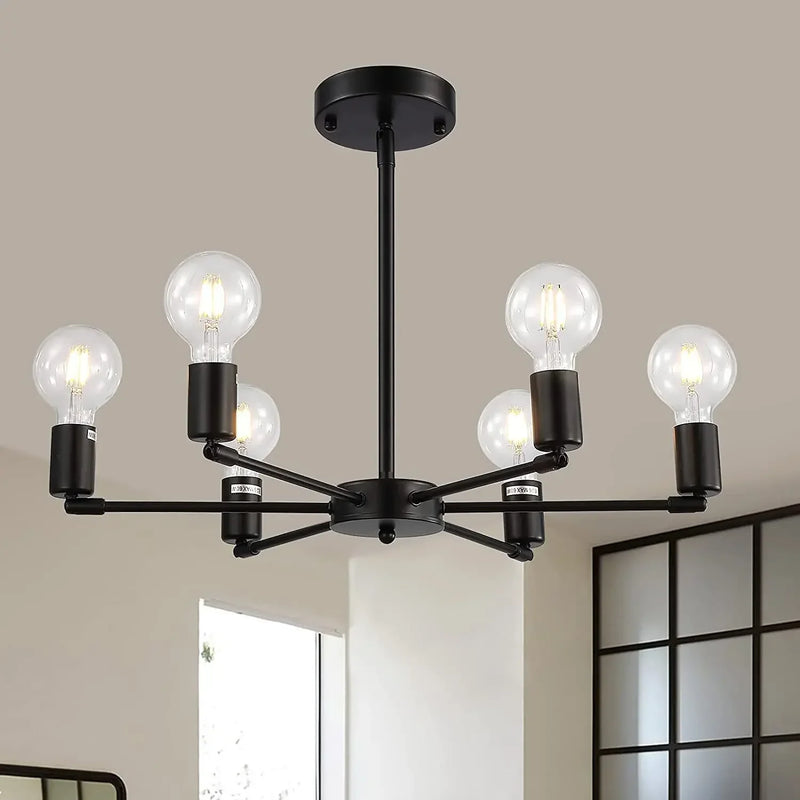 Afralia™ Modern Ceiling Chandelier Light Fixture for Home Lighting E27 Bedroom Dining Room Balcony