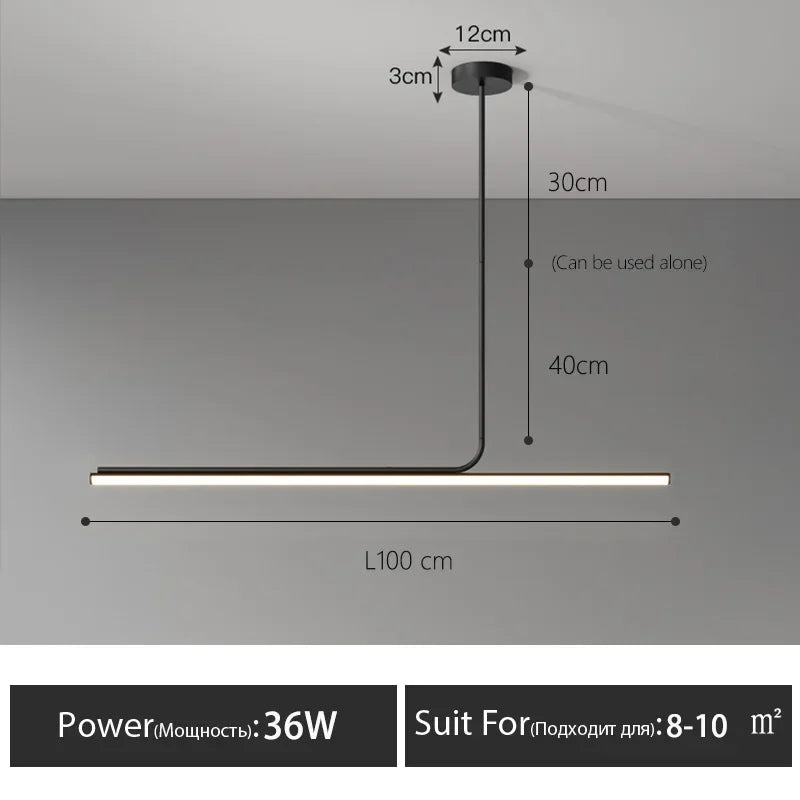 Afralia™ Modern LED Dining Room Chandelier & Bar Table Pendant Light