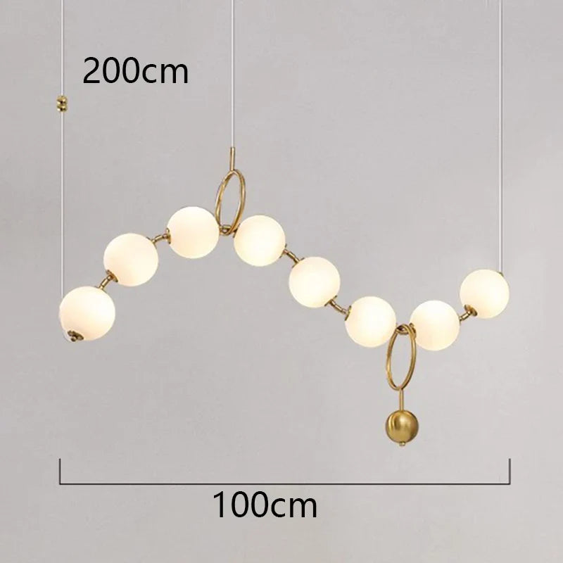 Afralia™ Modern Dine Room Pendant Lights Indoor Lighting Chandelier Ceiling Lamp