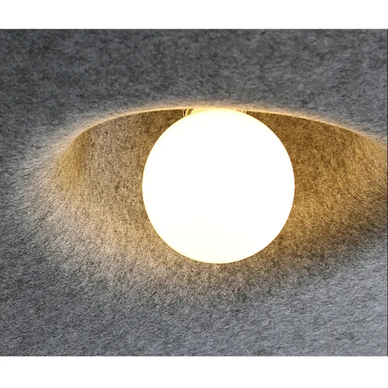 Afralia™ Minimalist Hat Pendant Lamp for Dining Bedroom Living Room Cafe Décor