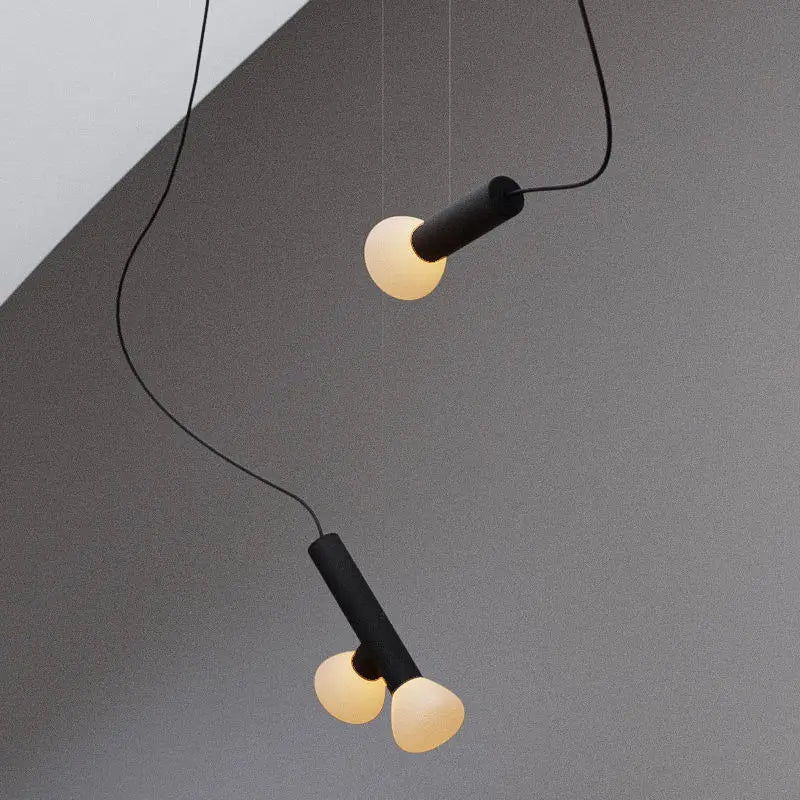 Afralia™ Modern Nordic Glass Chandelier for Staircase, Bedside, Window, and Bar
