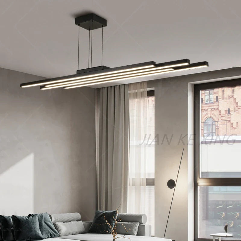 Afralia™ Luxury Aluminum Ceiling Chandelier LED Lighting Fixtures