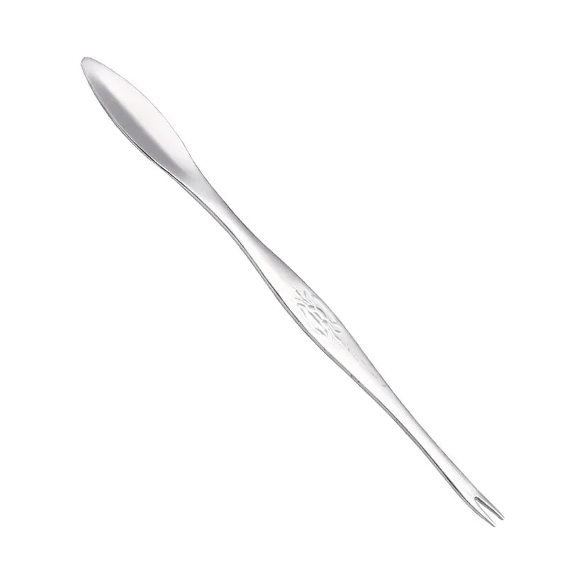 Afralia™ Stainless Steel Seafood Fork Crab Needle for Home and Hotel Kitchen