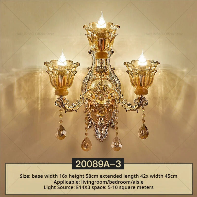 Afralia™ Luxury Crystal Chandelier for Living Room Dining Bedroom Hall Hotel