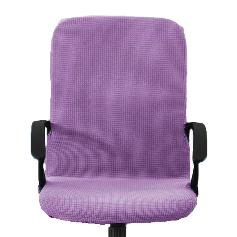 Afralia™ Solid High Armchair Cover Elastic Accent Seat for Home Office