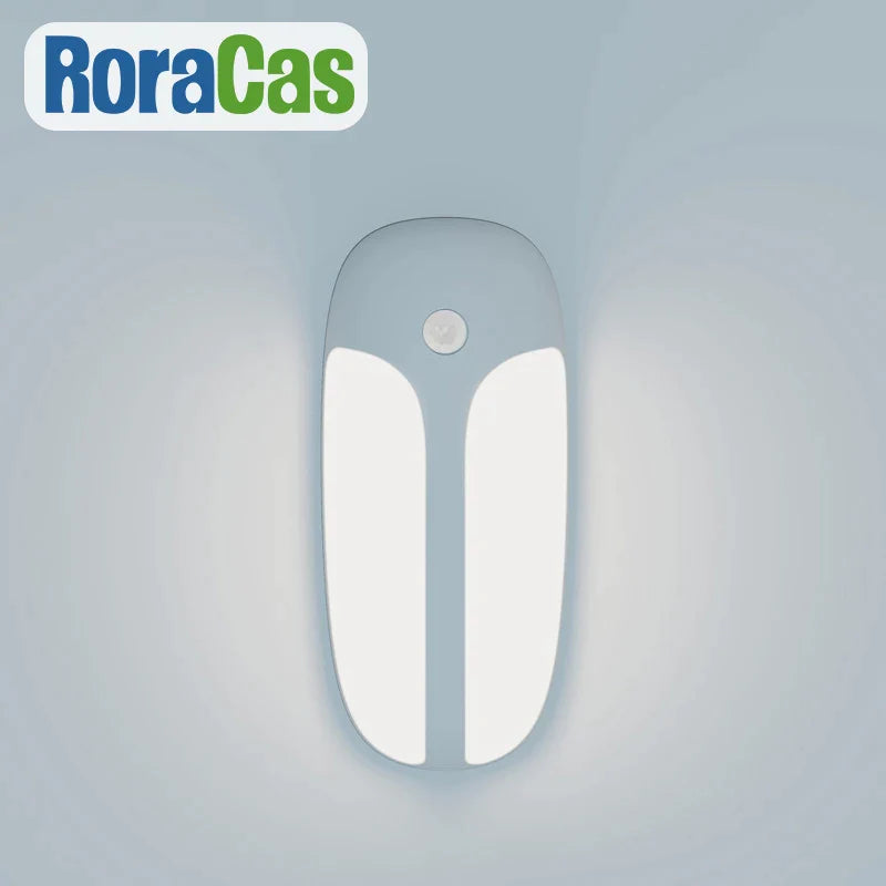 Afralia™ Motion Sensor Night Light: Rechargeable USB, Wireless, for Bedroom, Cabinet