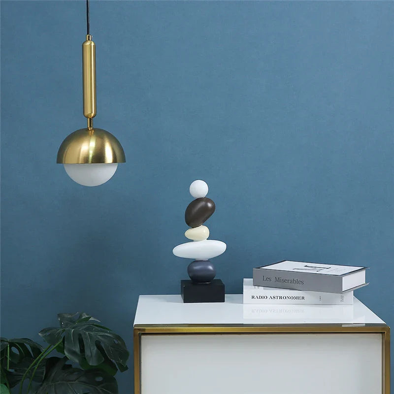 Afralia™ Glass Ball LED Pendant Chandelier for Home Decor and Modern Lighting