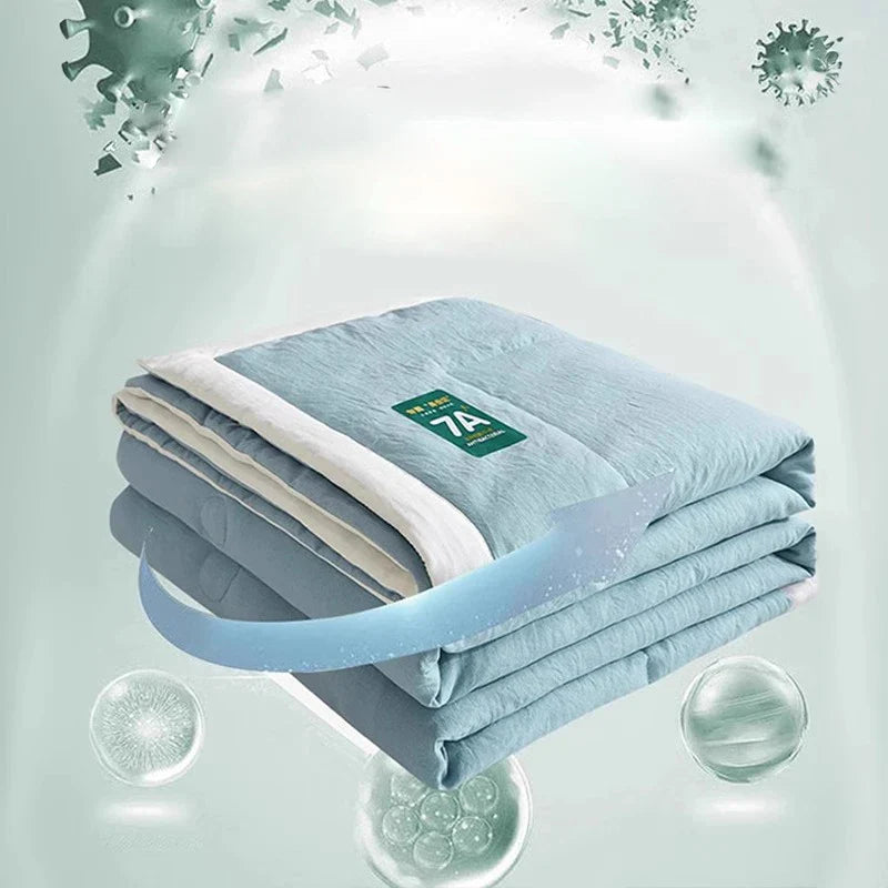 Afralia™ Summer Breeze Cotton Quilt for Queen/King Double Single Bed