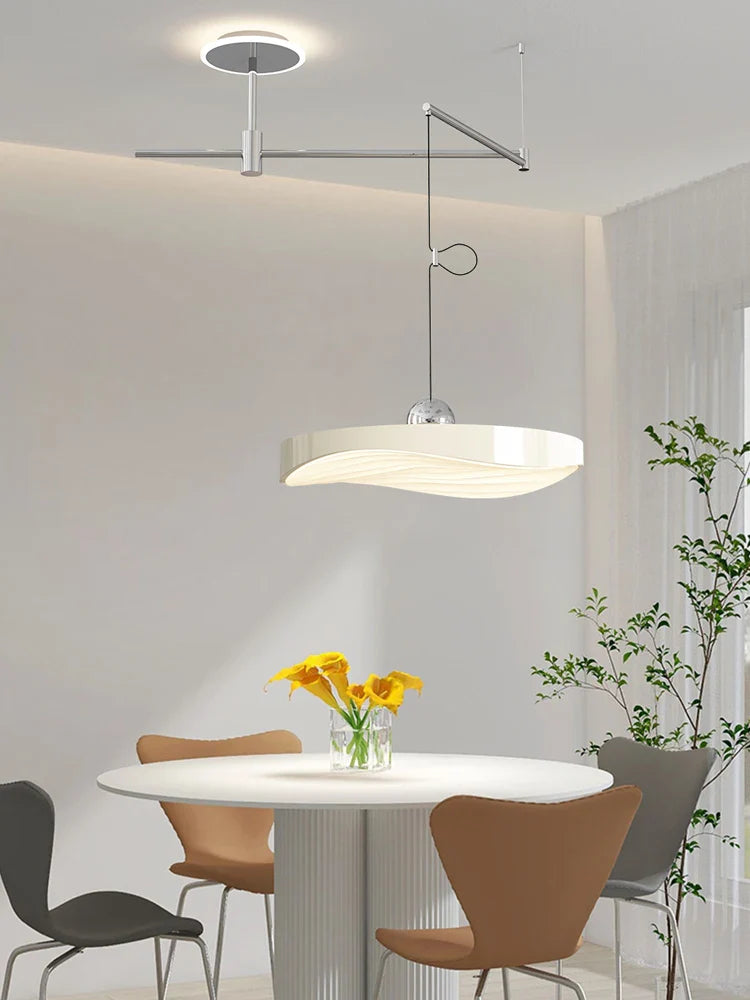 Afralia™ Modern Dining Table Pendant Lights, Movable Indoor Lighting for Home Decoration