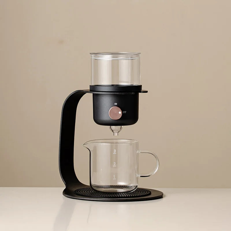 Afralia™ Glass Magnetic Suction Kung Fu Tea Pot - Heat-resistant Cold Brew & Coffee Maker