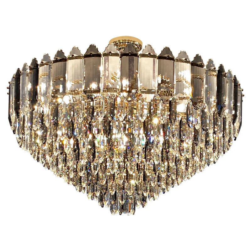 Afralia™ Crystal Chandelier: Post Modern Luxury Light for Living Room, Bedroom, Kitchen & Dining Room