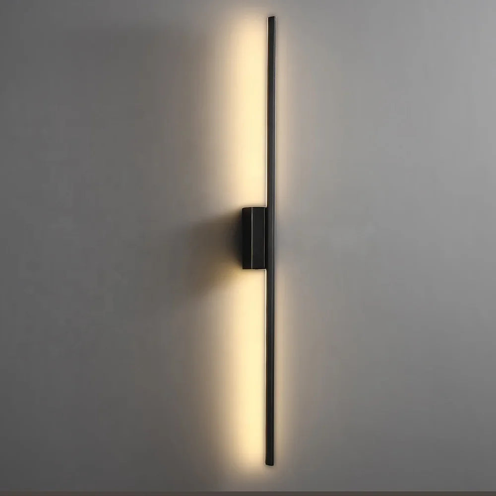 Afralia™ LED Copper Wall Lamp for Home Bedroom Living Room Hotel Décor