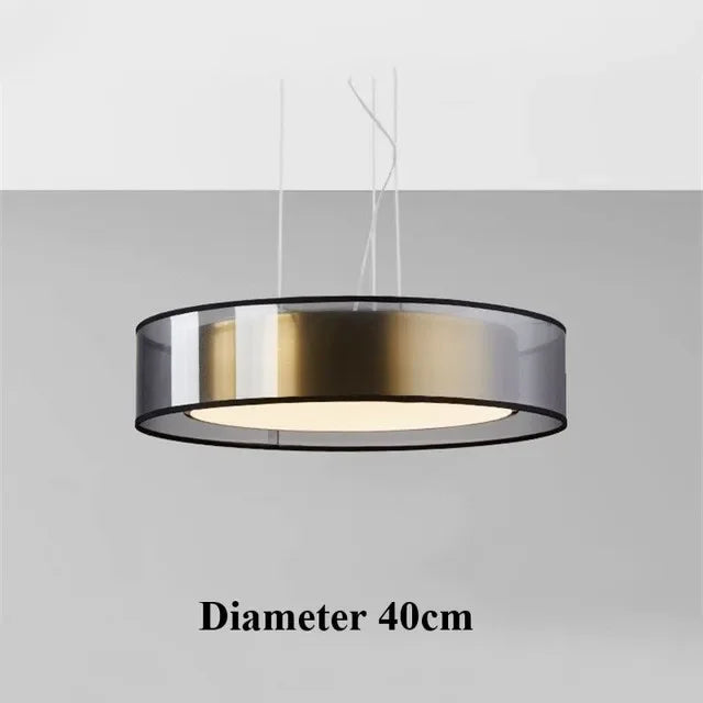 Afralia™ Luxury Copper LED Ceiling Pendant Lights for Bedroom Dining Kitchen Island