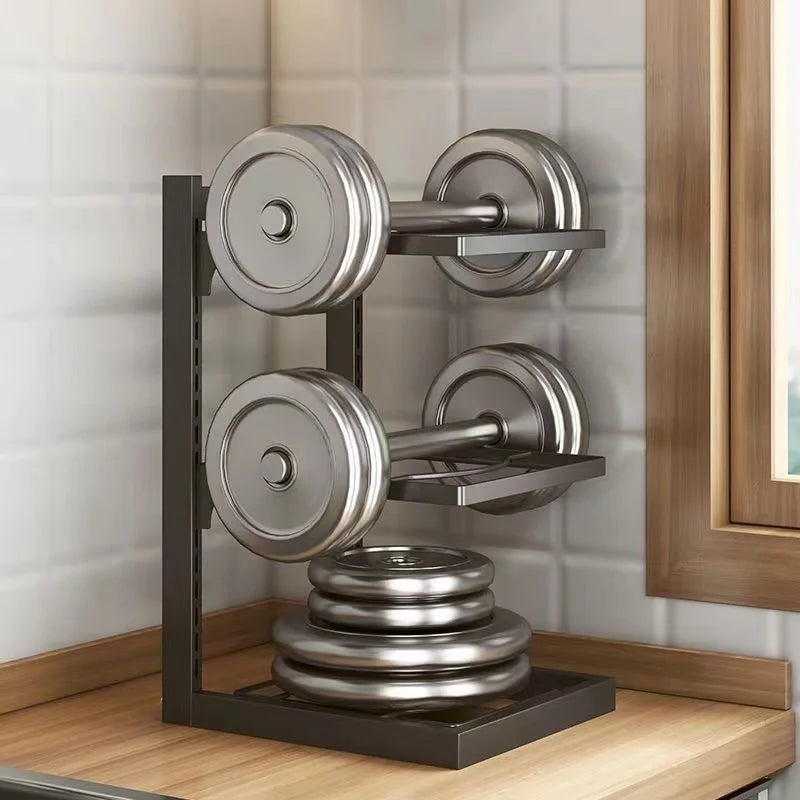 Afralia™ Multi-layer Kitchen Sink Shelf Pot Rack and Organizer for Frying Pan & Rice Cooker