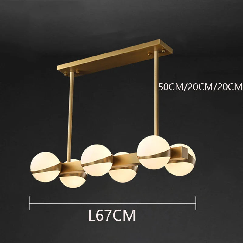 Afralia™ Modern LED Pendant Light Chandeliers for Living Room and Dining Room