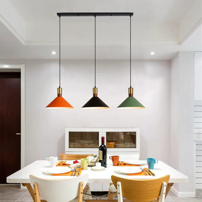 Afralia™ Industrial Loft Pendant Lamps Iron Chandeliers for Home, Restaurant & Living Room