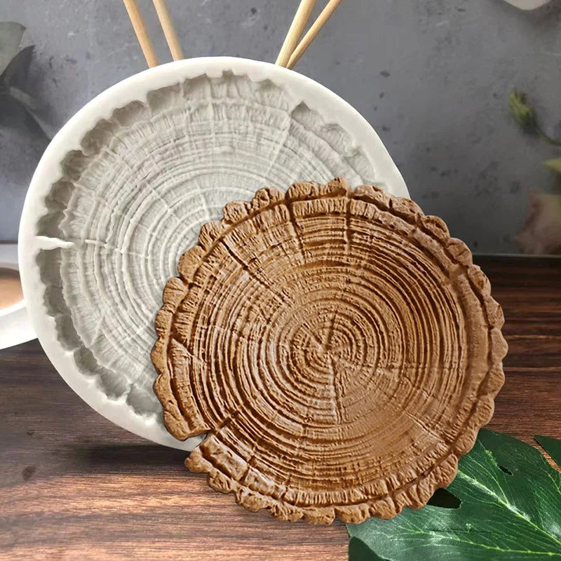 Afralia™ Pine Cone Pine Leaf Cake Silicone Mold for Festive Baking