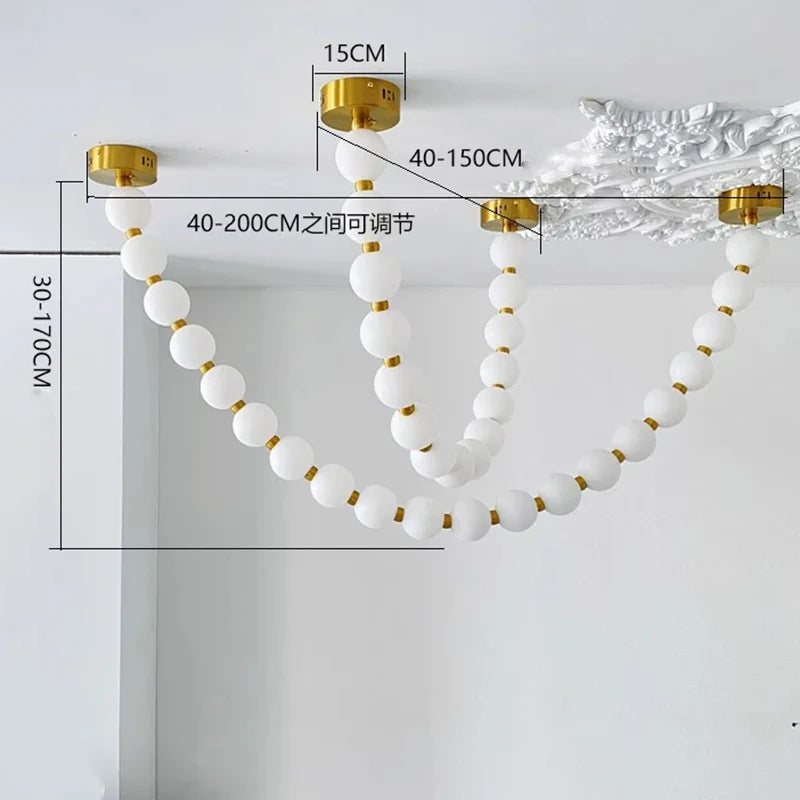 Afralia™ Modern LED Pendant Chandeliers for Living and Dining Rooms