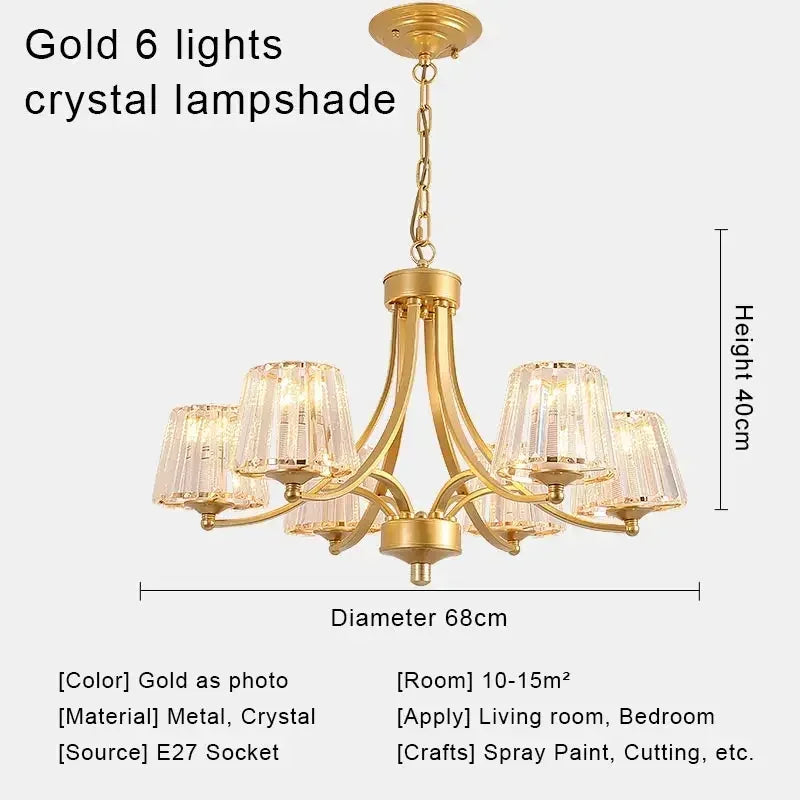 Afralia™ Crystal Chandelier Ceiling Lights for Modern Living Spaces