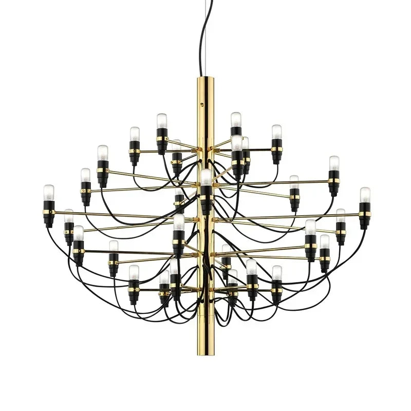 Afralia™ Luxury LED Ceiling Chandelier Pendant Lights for Living Room Hotel Kitchen Decor