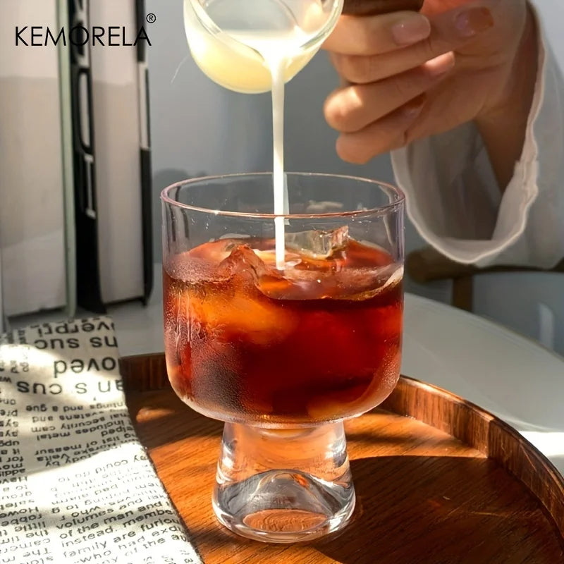 Afralia™ Mini Glass Cup with Long Stem | Versatile Drinkware for Parties and More