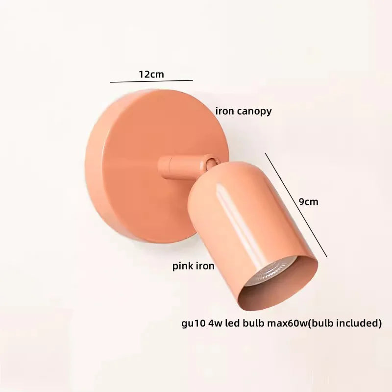 Afralia™ LED Wall Sconce Pull Chain Switch Cream Style Stair Light Fixture