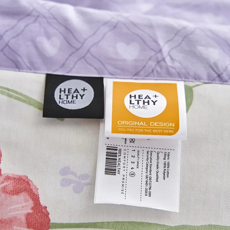 Afralia™ Summer Thin Quilt Cotton Blanket Bedding Filler Twin Queen Size