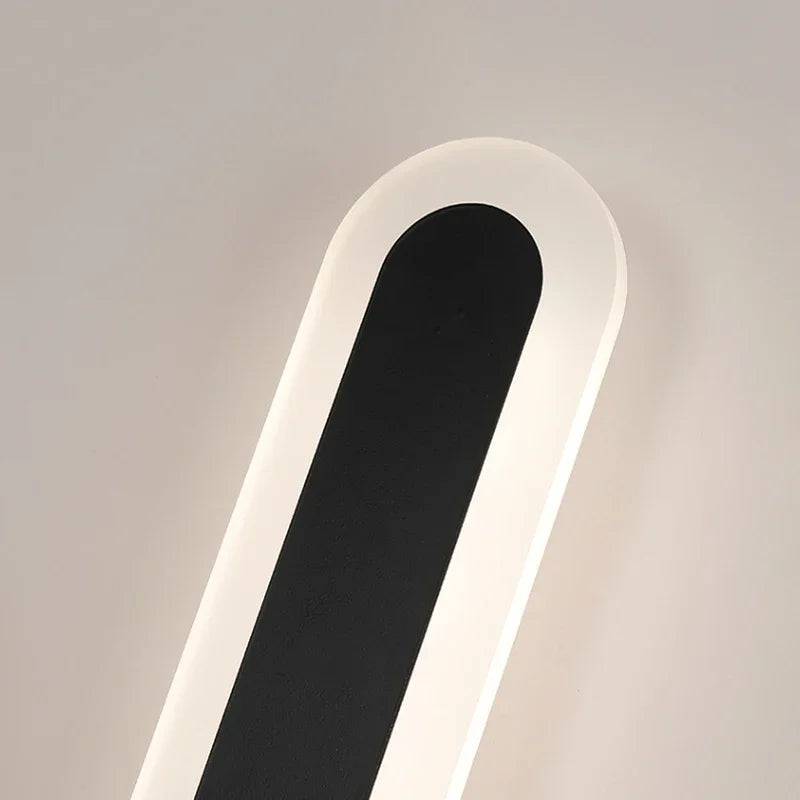 Afralia™ Nordic LED Wall Light Minimalism Sconce Lights for Living Room Indoor Decoration