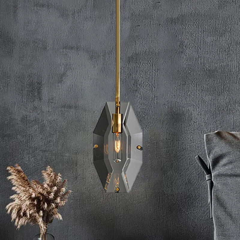 Afralia™ Crystal Copper Chandelier: Elegant American Design for Living Room, Bedroom, and Study