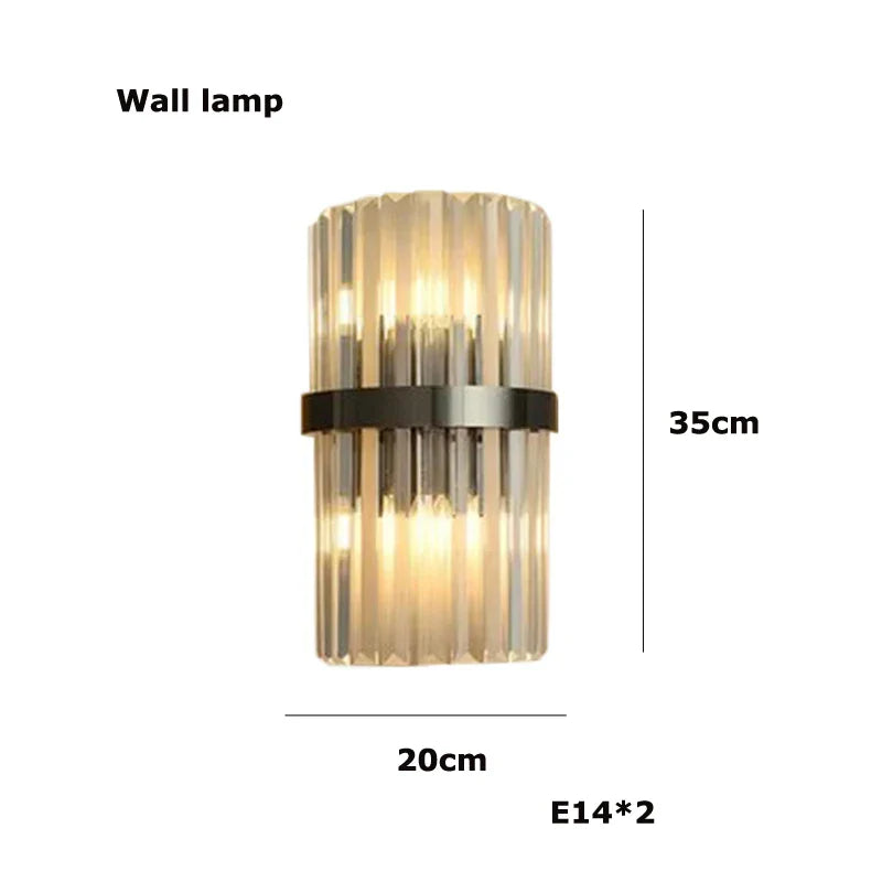 Afralia™ Spiral Crystal Black Pendant Light - Elegant Living Room Hanging Lamp