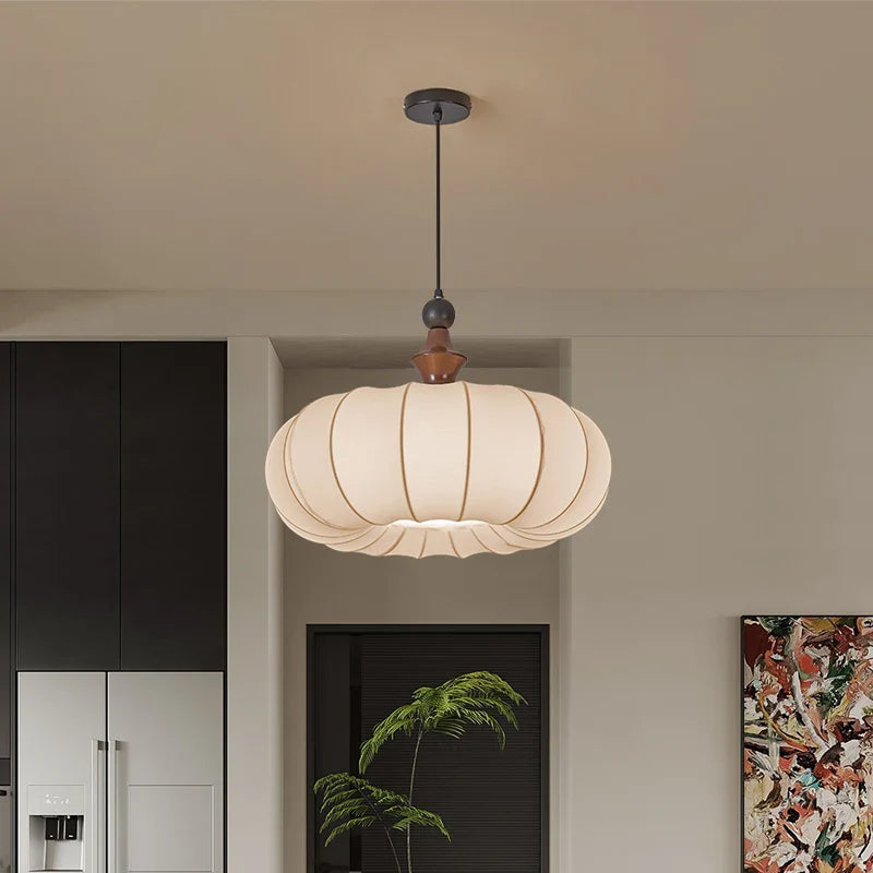 Afralia™ Scandinavian Wood LED Pendant Lamp for Home and Hotel Decor