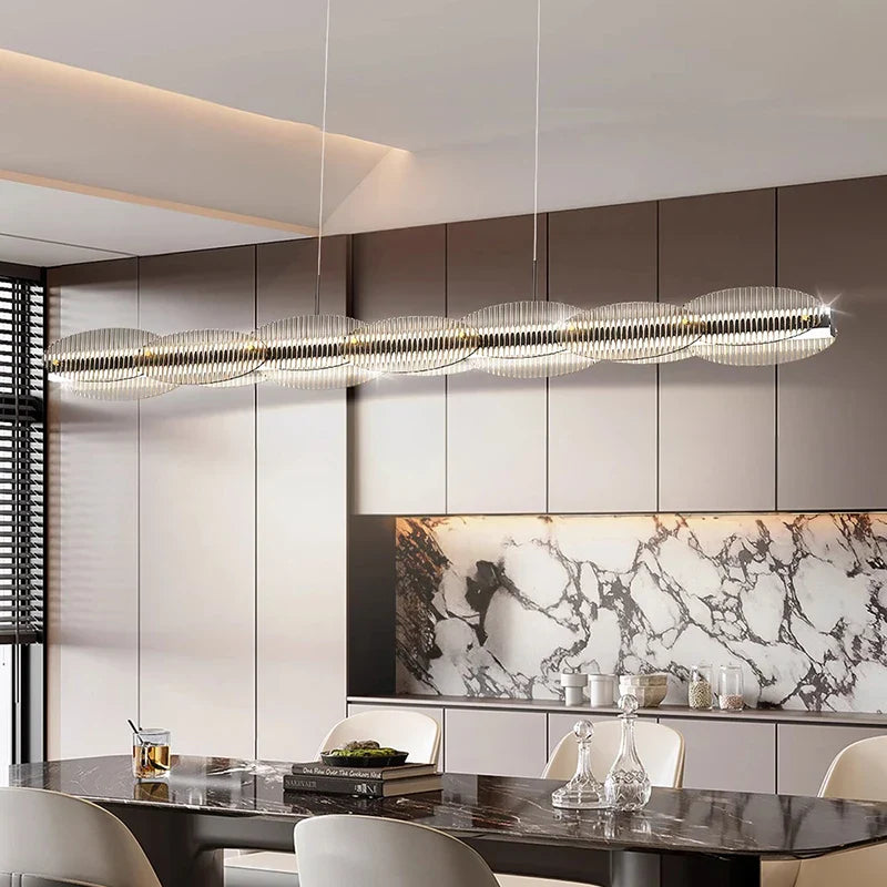 Afralia™ LED Pendant Chandelier for Modern Home Decor in Living and Dining Room Lighting