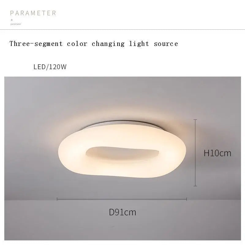 Afralia™ Modern Cloud LED Ceiling Light Chandelier for Living Room Bedroom Kids Room
