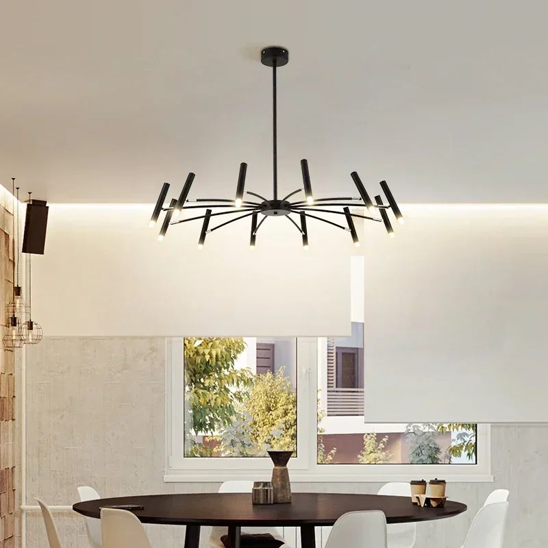 Afralia™ LED Ceiling Chandelier Nordic Living Dining Room Bedroom Lighting Fixture