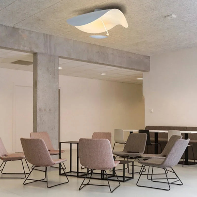 Afralia™ Nordic LED Ceiling Lamp Chandelier for Living Room and Coffee Shop