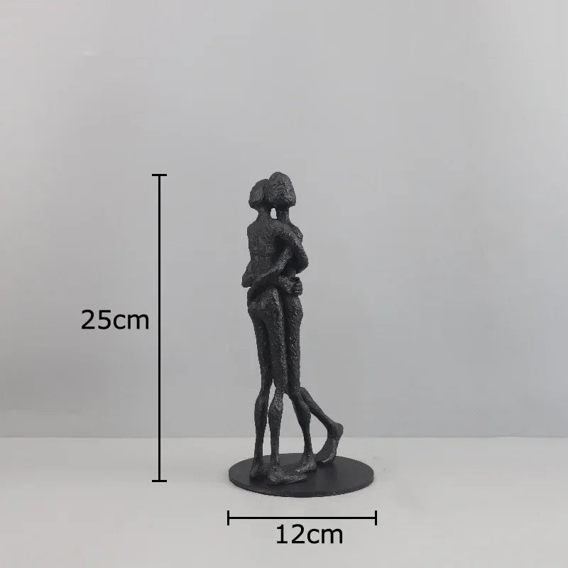 Afralia™ Modern Abstract Character Sculpture Desk Ornament for Room Aesthetics