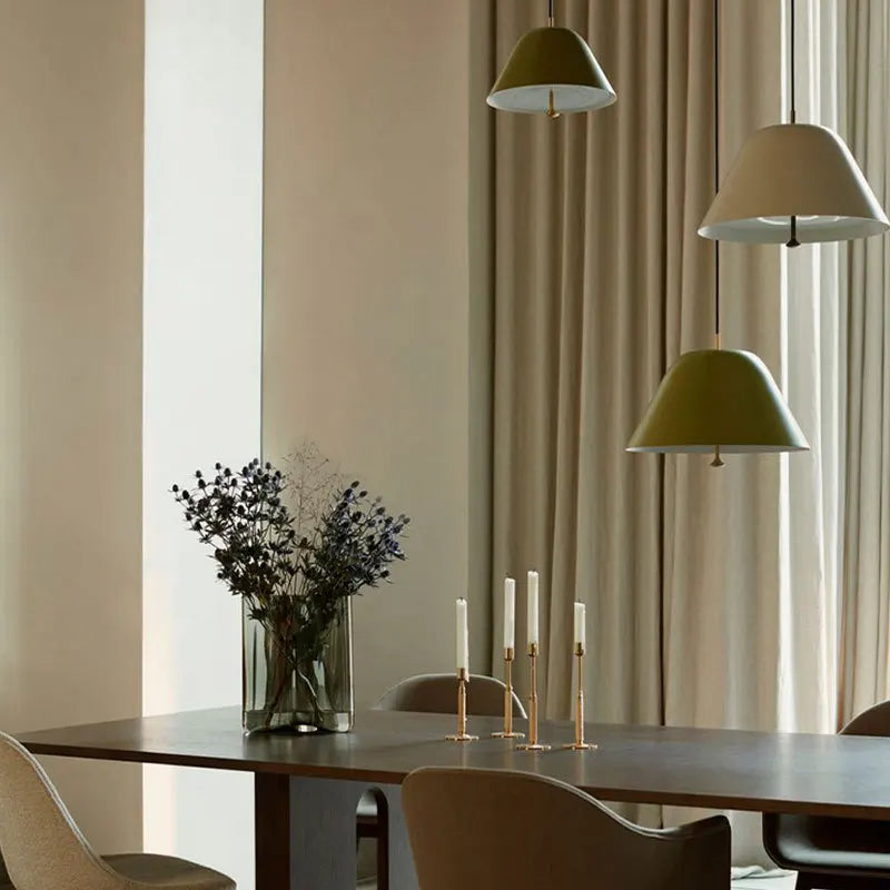 Afralia™ Acrylic Green Dimmable Hand Sweep Induction LED Pendant Lamp